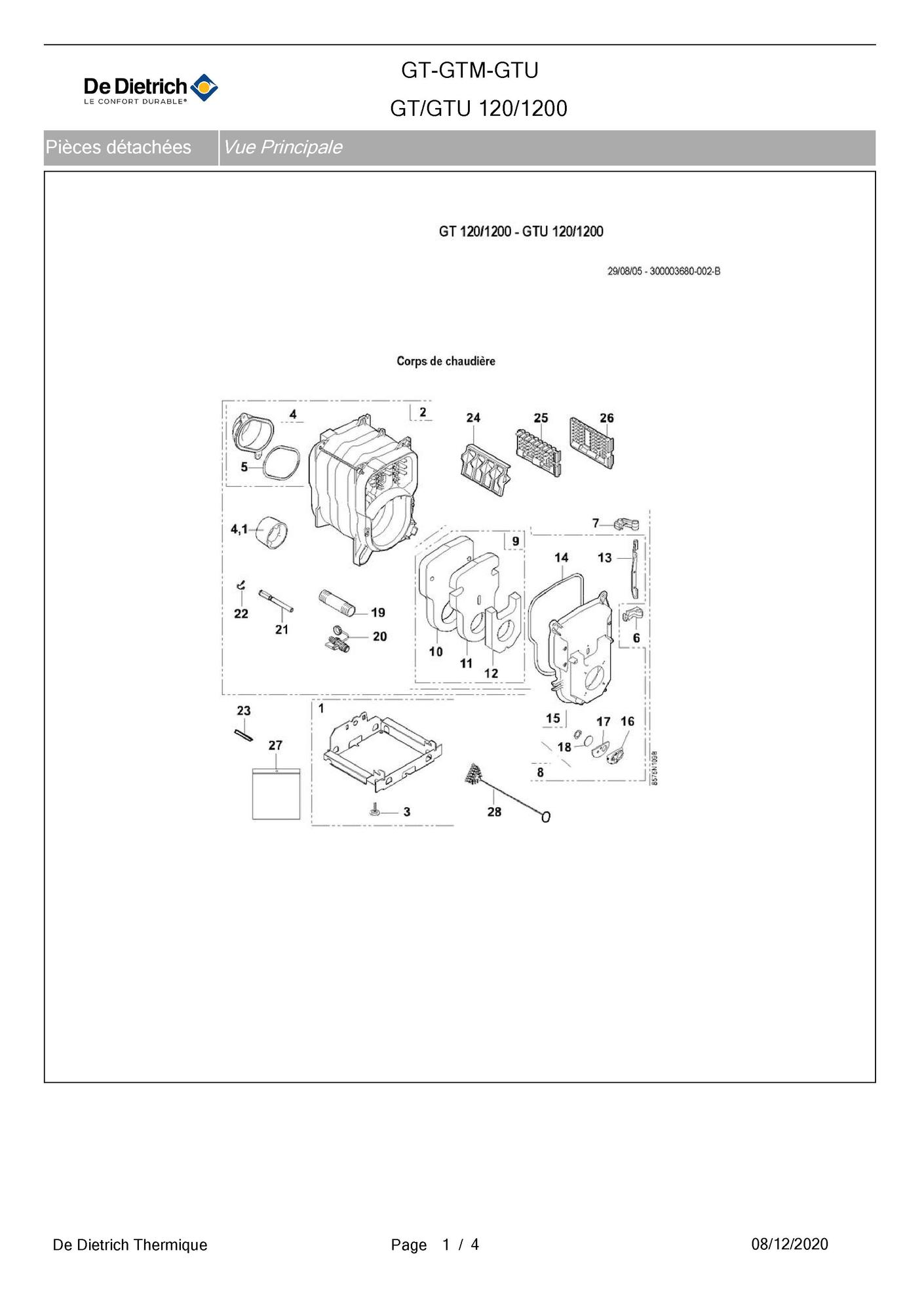 KIT ISOLATION PORTE FOYERE DE DIETRICH 85755524