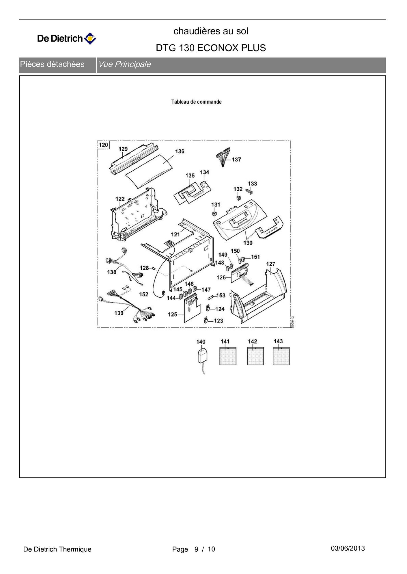 De Dietrich Dtg 125 Eco Nox Pdf Recherche directe dans la vue éclatée de l'article De Dietrich Faisceau  electrique dtg 130-15/25 nox + 0304934 par Pièces Express - Pièces Express