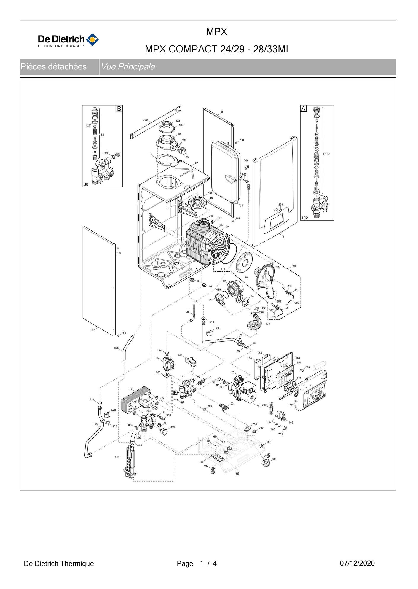 bougie d'allumage, électrode pour chaudière à condensation