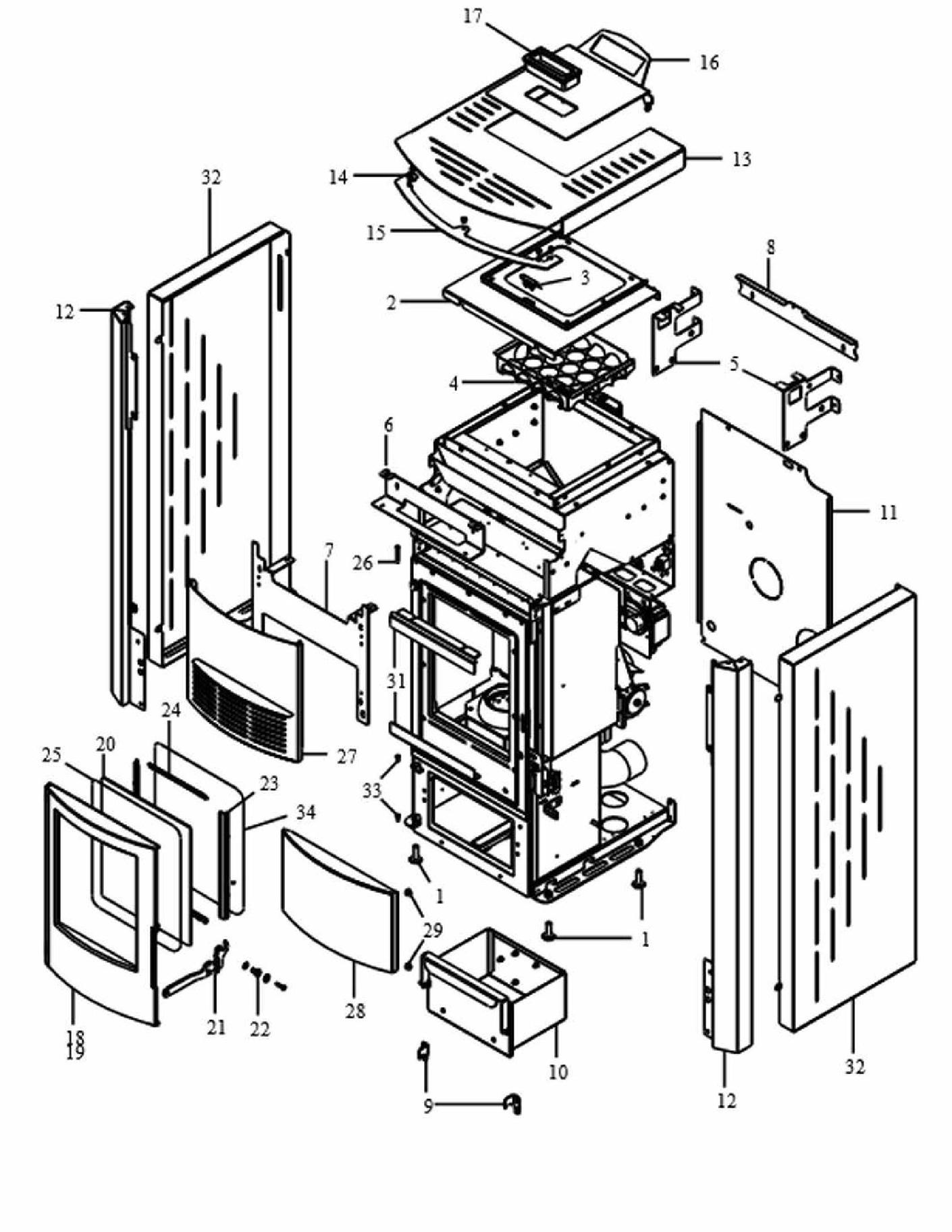 Ventilateur tangentiel piecespalazzetti