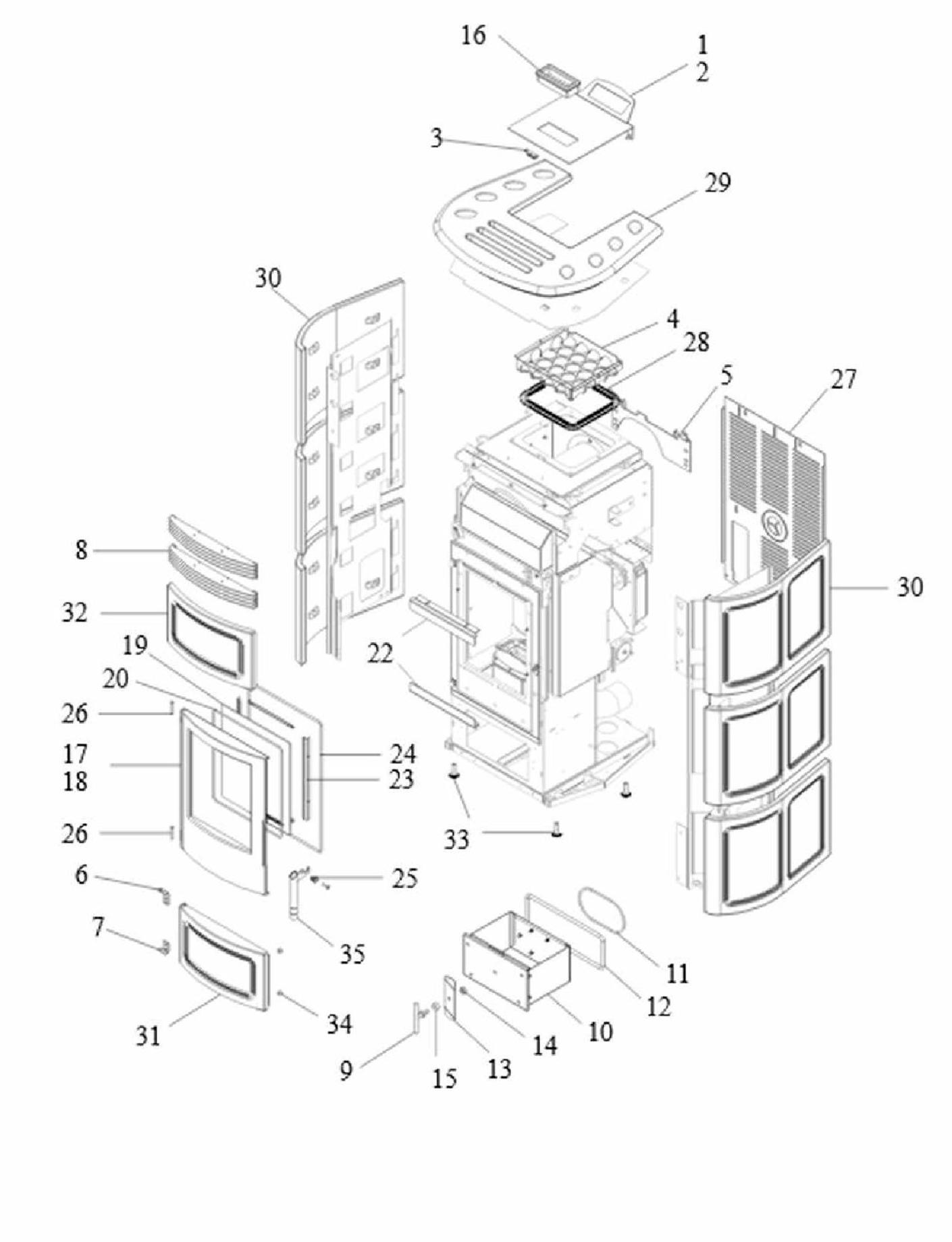 Ventilateur tangentiel piecespalazzetti