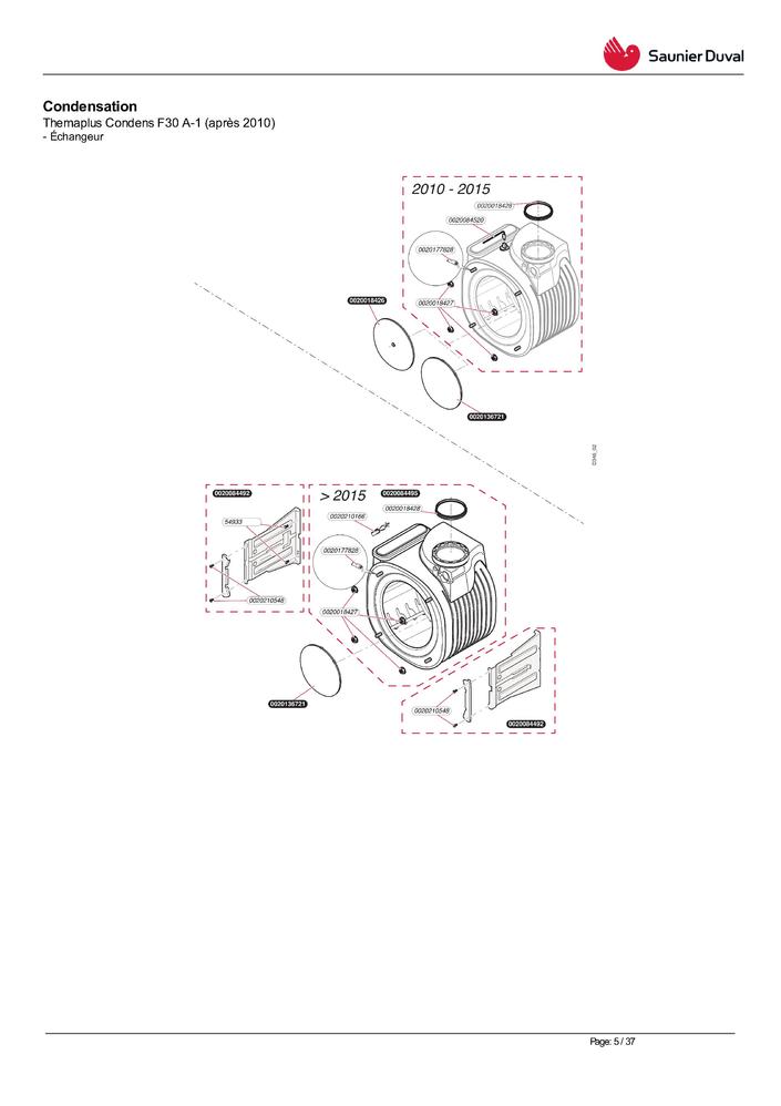 Saunier Duval Themaplus Condens F30 Fiche Technique