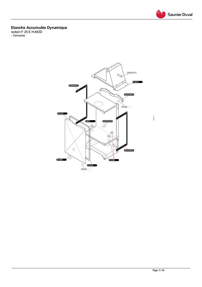 Saunier Duval Isotwin Condens F25 Fiche Technique