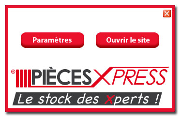 Application Windows Pièces Express