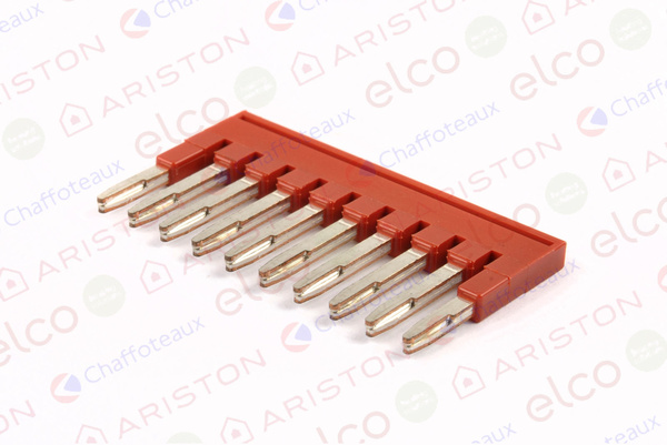 Pont 10 poles pour bornier fsb10-4 Ariston 12080714