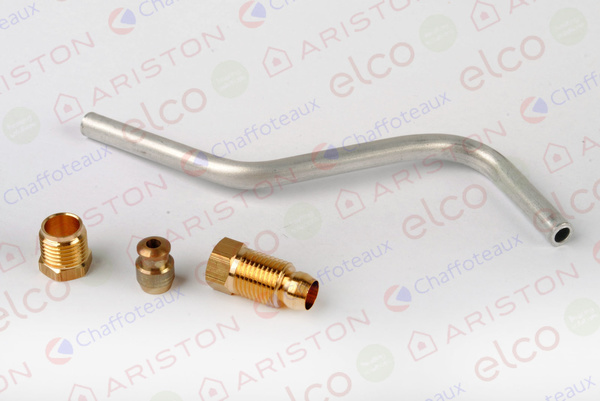 Tube liaison valve gaz veil. Ariston 122242