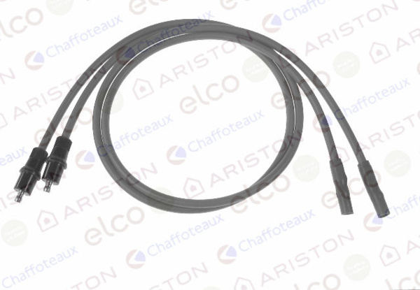 Kit cable all.sil./tete d6,35x 950 (2x) Cuenod 13009727