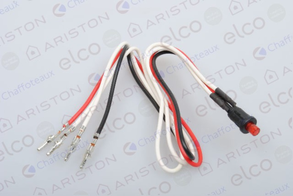 Micro-interrupteur voyant + cables Ariston 210135