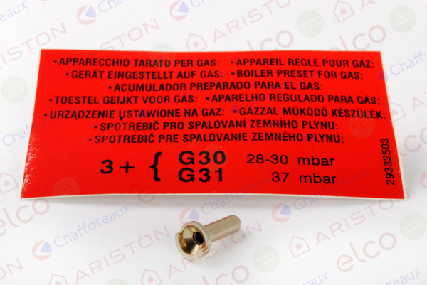 Injecteur veilleuse Ariston 290952