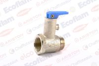 Soupape securite et levier 1/2 7,5 bar Ariston 504342