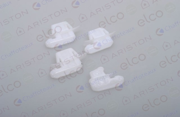Support plastique kit ( 4 pieces) Ariston 574302