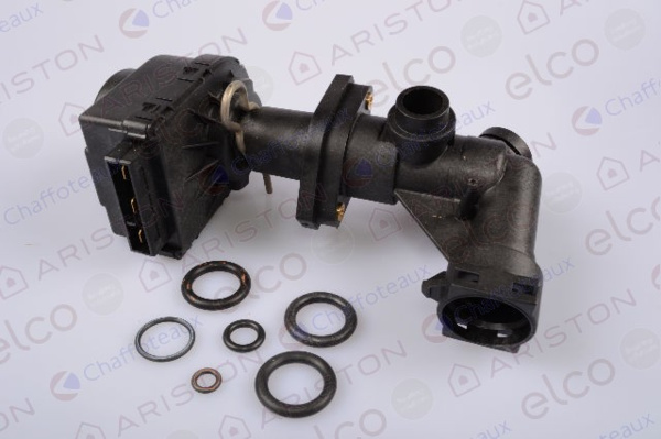 Vanne 3 voies (moteur + joints) Ariston 60000167