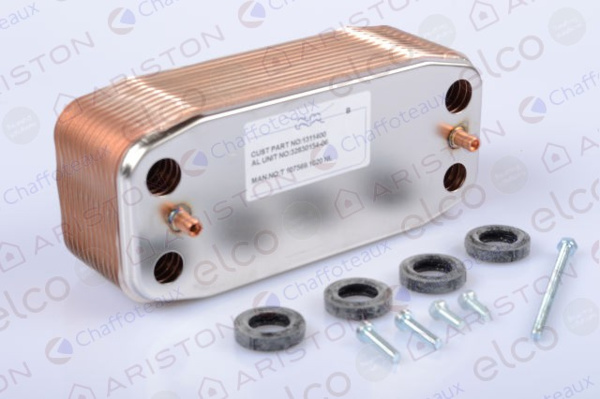 Echangeur sanitaire 24 plaques (+ joints) Ariston 60000310