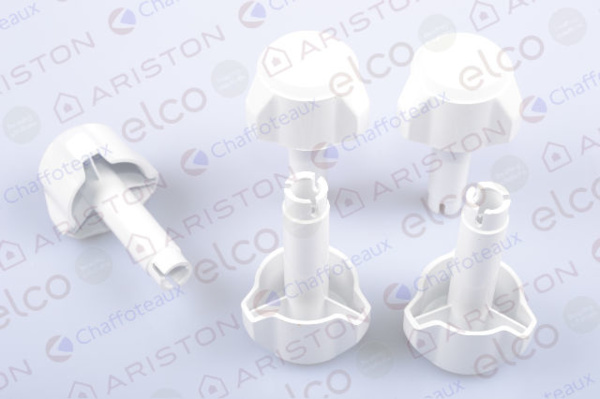 Bouton eau chaude & froide 1f Ariston 60074810