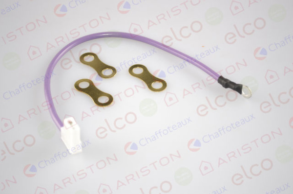 Cablage (violet) + barrette Ariston 61401781