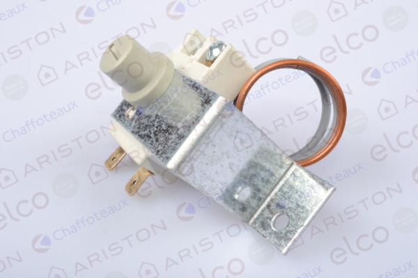 Thermostat + patte Ariston 65100533