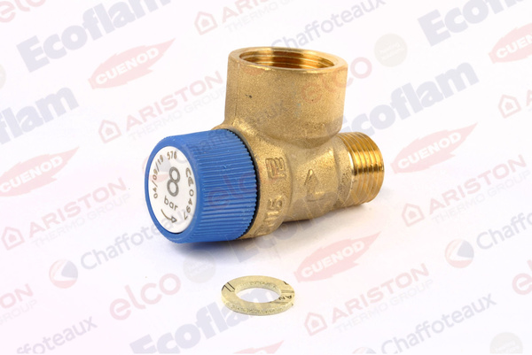 Valve de securite 8 bar Ariston 65105837