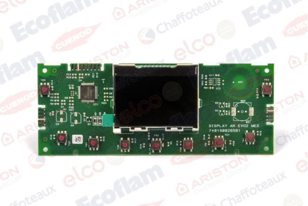 Circuit imprime d affichage Ariston 65115776-04