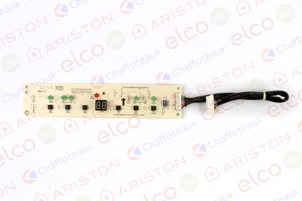 Circuit imprime d affichage Ariston 65115997