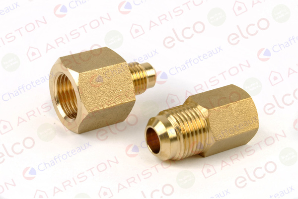 Raccords pour les connexions de gaz Ariston 65116482