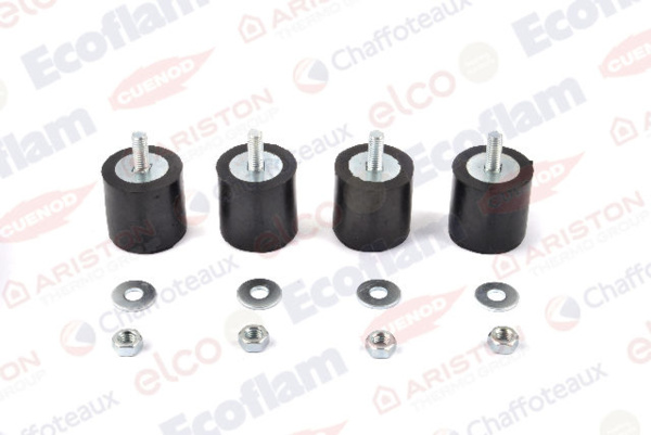 Kit pieds anti vibration (4) m8x40 Ariston 65117441