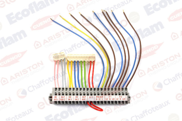 Bornier de c&aring;blage haute tension Ariston 65119792