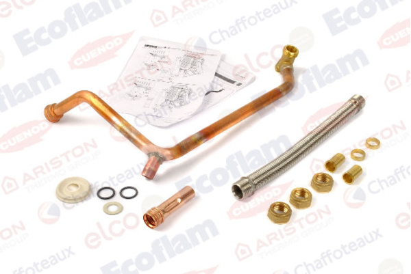 Out. copper pipe d18-0.9 + inox flexible Ariston 65120993