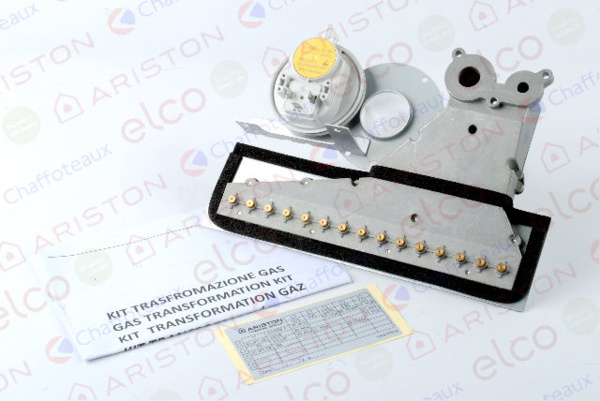 Kit de transformation gaz g30/31 14l Ariston 65153008