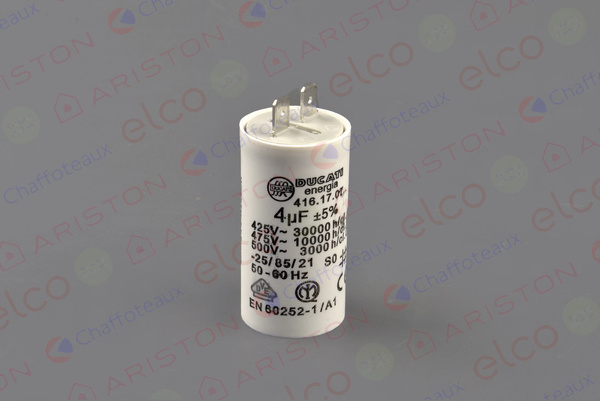 Condensateur da 4µf x mot. 100w Cuenod 65321851