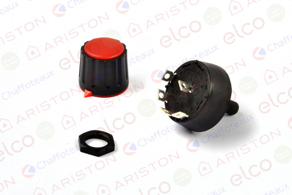 Rotary switch 4 position complete n.8400 Cuenod 65323067