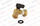 Robinet m/f 3/4in avec dielectrique Ariston 65121125