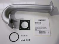 Tube racc gaz droite bas 7-9 elts De Dietrich S103049