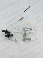 Electrodes allum et ionisation gv 28kw Elm Leblanc / Bosch 87167605370