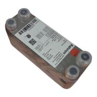 Echangeur a plaques 35kw avec goujon m4 Elm Leblanc / Bosch 87168357620