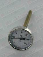 Therm./met. ax.d63/150 0-120° 63804 Afriso Eurojauge