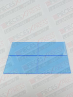 Vitre plexiglass cg11 154x154mm Coditherm VPLEXICG11