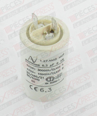 Condensateur 6.3uf 470vac Elm Leblanc / Bosch 87387029230