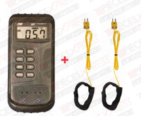 Thermomètre digital différentiel + 2 sondes Generic 4510
