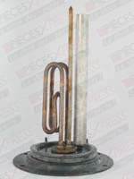 Resistance blinde 1600w mono + joint + anode Atlantic 060186