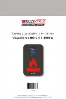 Attestation entretien chaudieres bois Pièces Express 310690