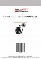 Carnet de ramonage 312014 Pièces Express