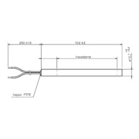 Bougie Ø12,7mm 300w 101mm Generic 14701039