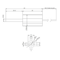 Bougie cristal de quartz 24v c/flan Generic 14701061