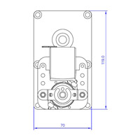 Motoréducteur série T3 pour poêles à pellets, al Generic 14702008