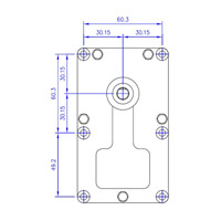 Motoréducteur T3 4.75RPM toles 38mm Ø8,5mm Generic 14702009