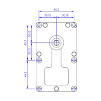 Motoréducteur T3 5,3RPM toles 50mm Ø8,5mm Generic 14702010