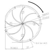 Extracteur Fandis VFC2C23 vent. H=31mm Generic 14706008