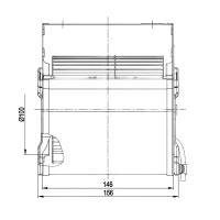 Ventilateur centrifuge EBM D2E120 AA01-04 85w Generic 14706011