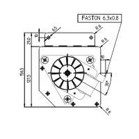Ventilateur tangentiel TGO80/1 fergas 153612 Generic 14706038