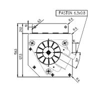 Ventilateur tangentiel TGO80/1 fergas 153612 Generic 14706038